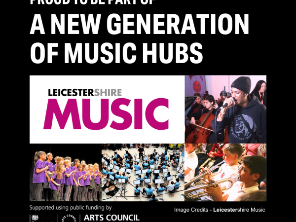 Leicestershire Music appointed Music Hub Lead Partner for Leicester & Leicestershire