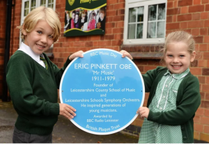 Eric Pinkett Blue Plaque